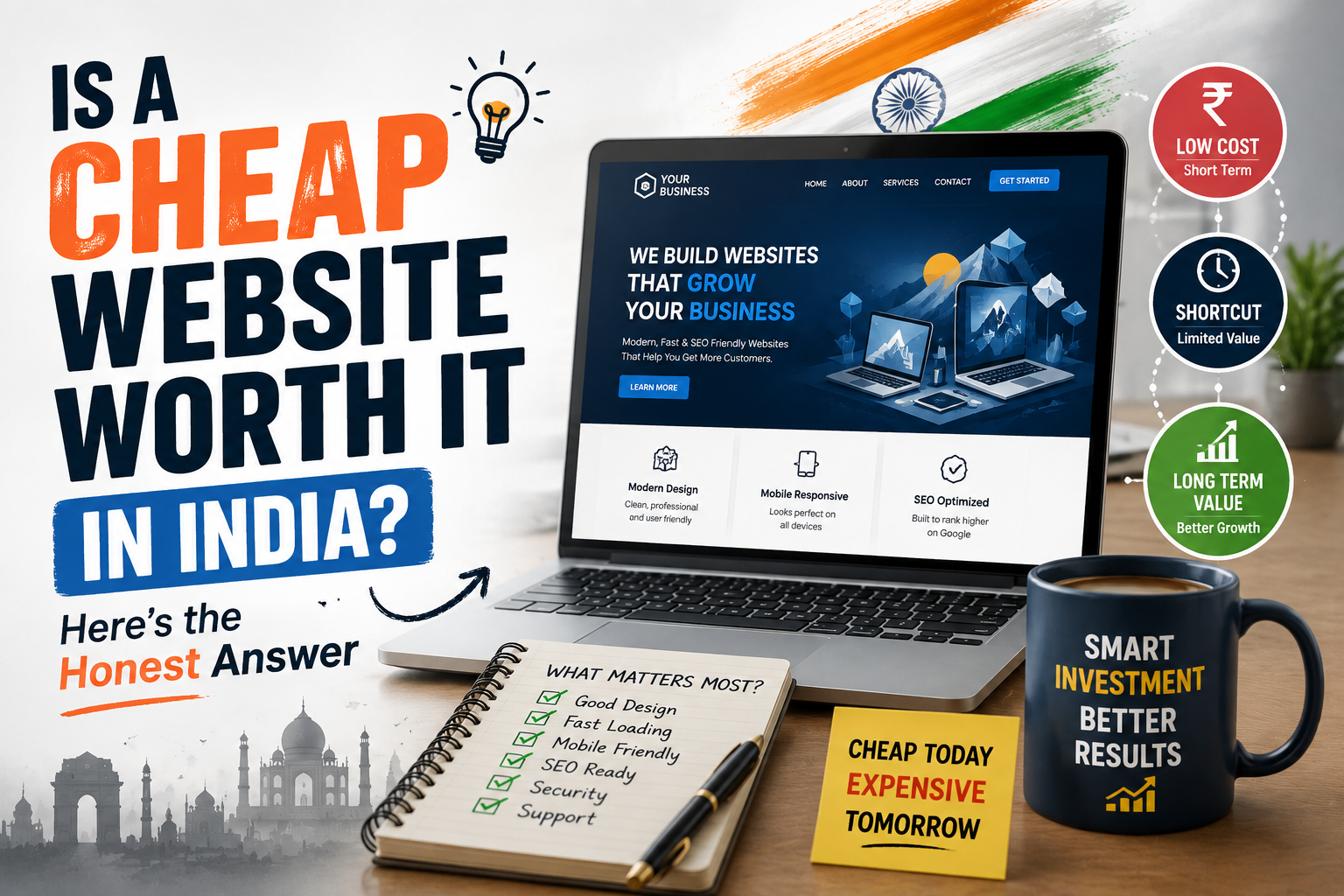 Is a Cheap Website Worth It in India? Here’s the Honest Answer